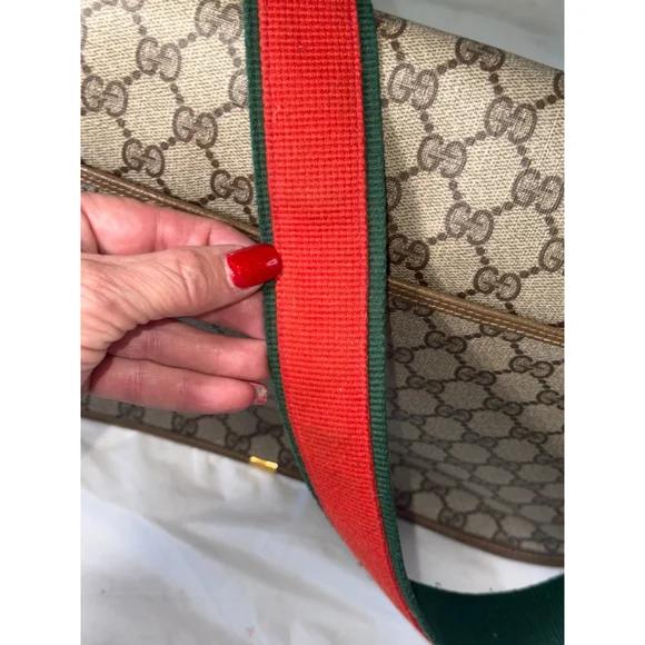1990 Vintage Supreme Gucci Messenger Bag 019390091 - Picture 15 of 16